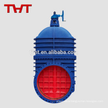 Big size cheap gate valve dn900 500mm with spur gear